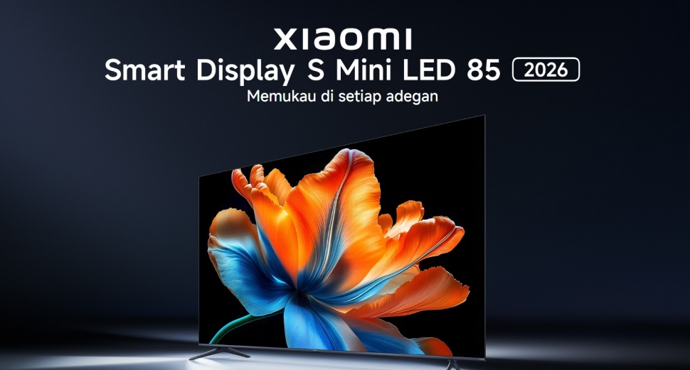 Harga Xiaomi TV S Mini LED 2026 dibanderol mulai dari Rp10 juta. (Xiaomi)