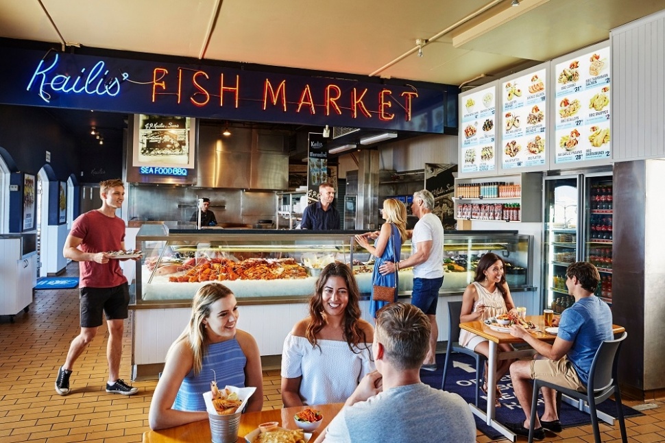 Ilustrasi Wisata Kuliner Australia Barat, Kailis Fish Market Cafe. (Tourism WA)