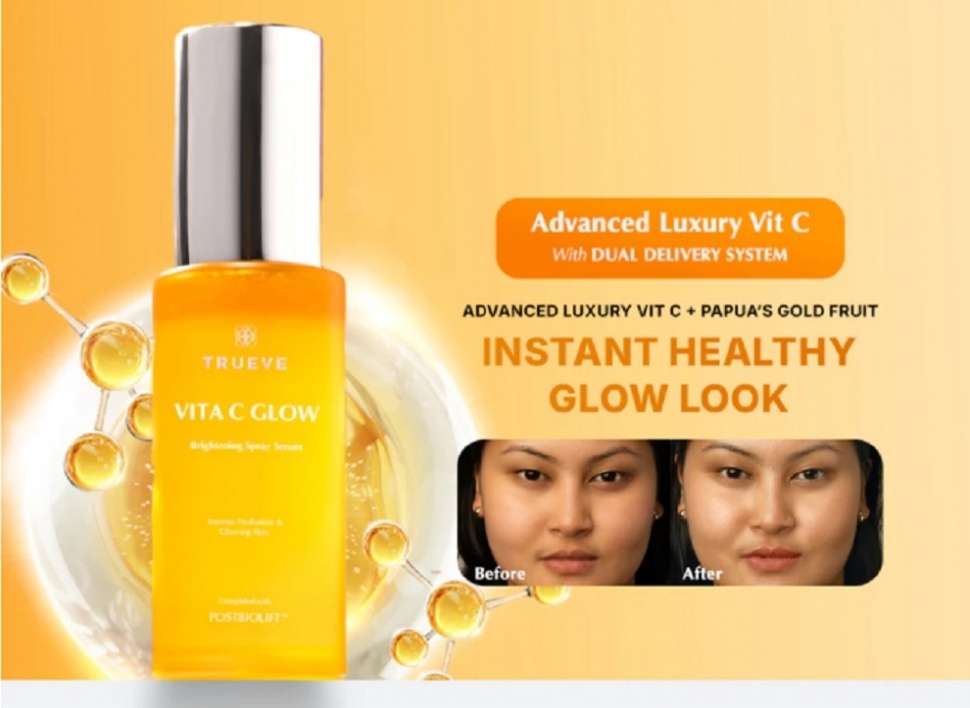 Trueve Vita C Glow Brightening Spray Serum (Shopee)