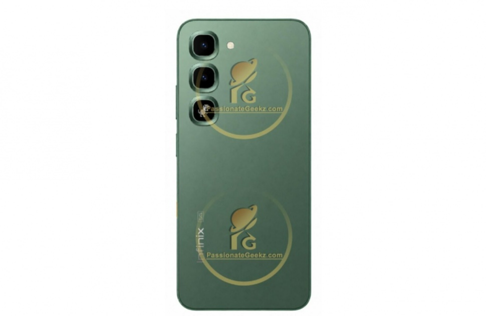 Render Infinix Hot 70 Pro 5G. (PassionateGeekz)