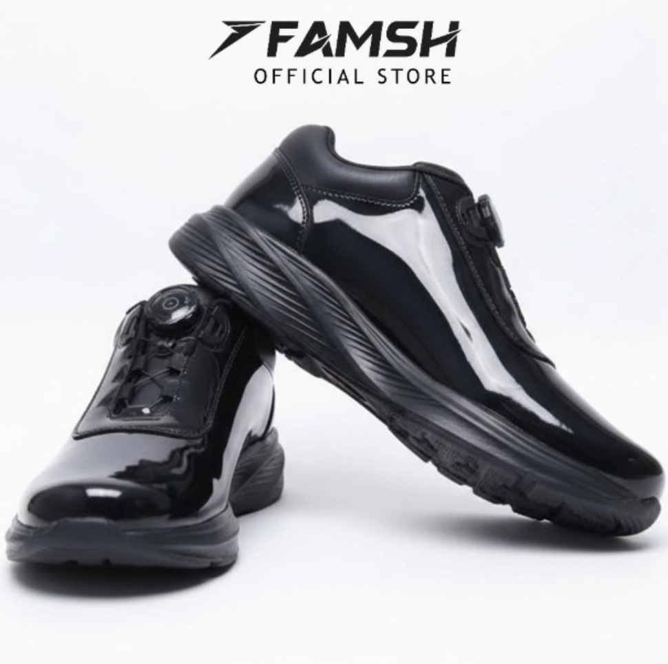 Sepatu FAMSH PDH EVO Tali Putar Pantople
