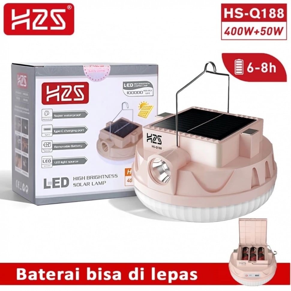 Lampu Emergency Tahan Lama untuk Antisipasi Listrik Padam. (Shopee)