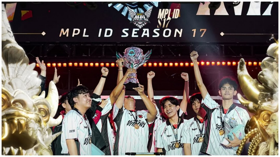 Bigetron by Vitality menjadi juara MPL ID Season 17. (Instagram MPL ID)