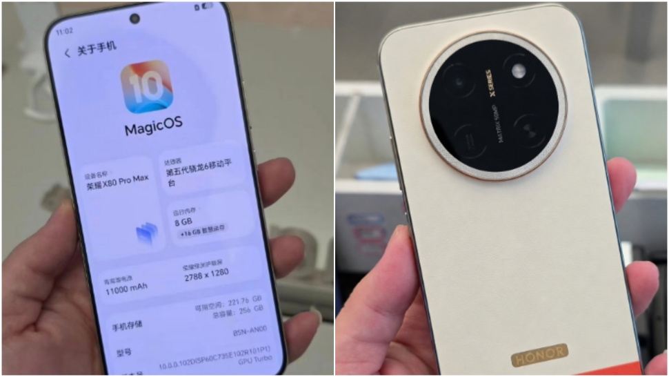 Honor X80 Pro Max. (Weibo)