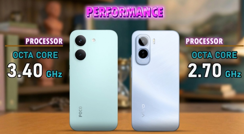 POCO X8 Pro vs iQOO Z11. (YouTube JoinTech)