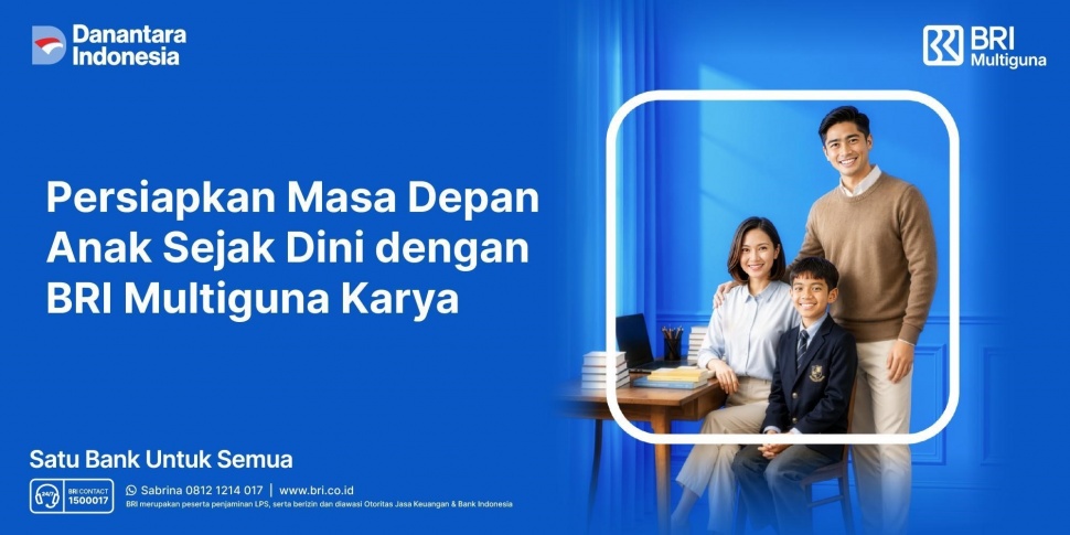 Flayer BRI Multiguna. (Dok: BRI)