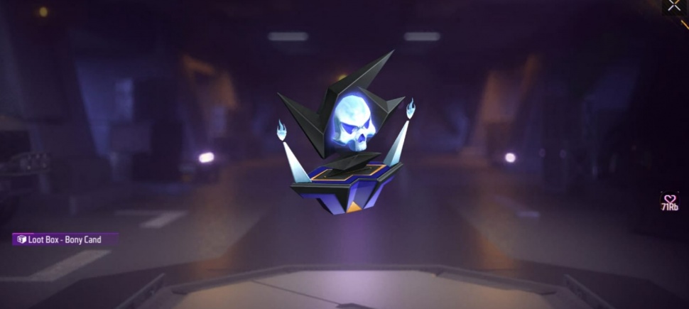 Ilustrasi Hadiah FF Max Lootbox Bony Candle. (ist)