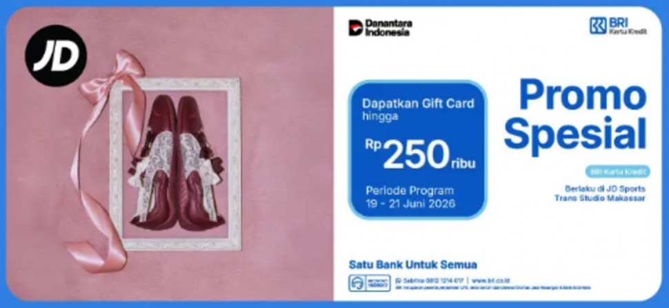Promo menarik Puma Speedcat Ballet cuma di BRI. (Dok: BRI)