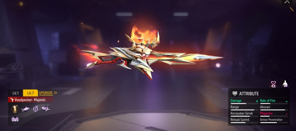 Ilustrasi skin Evo Woodpecker. (ist)