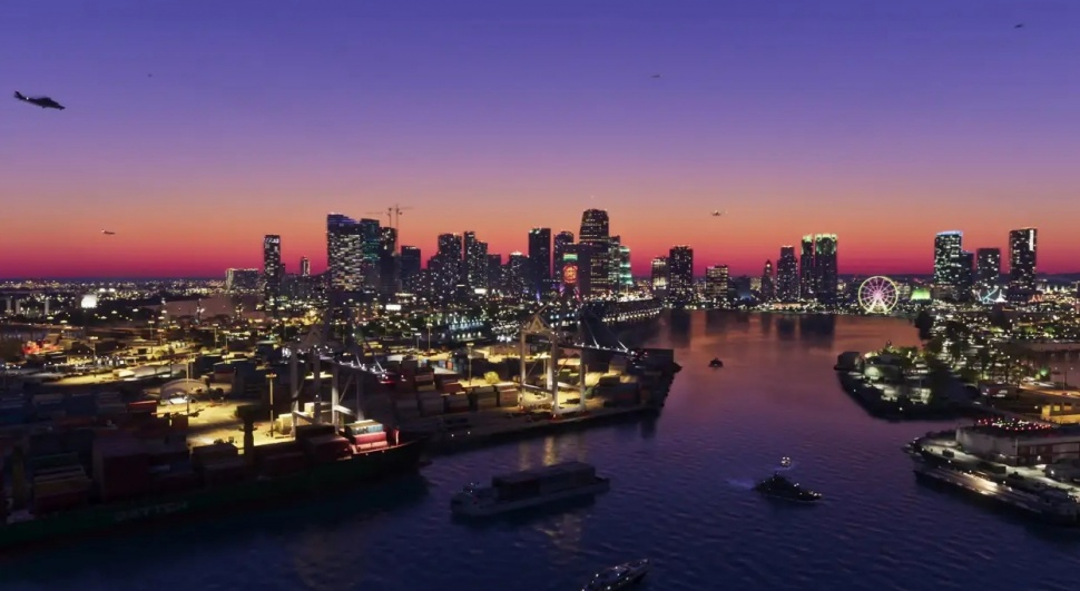 Tampilan baru Vice City di GTA 6. (Rockstar)