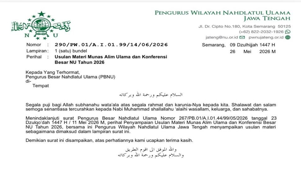 Dok: PWNU Jateng