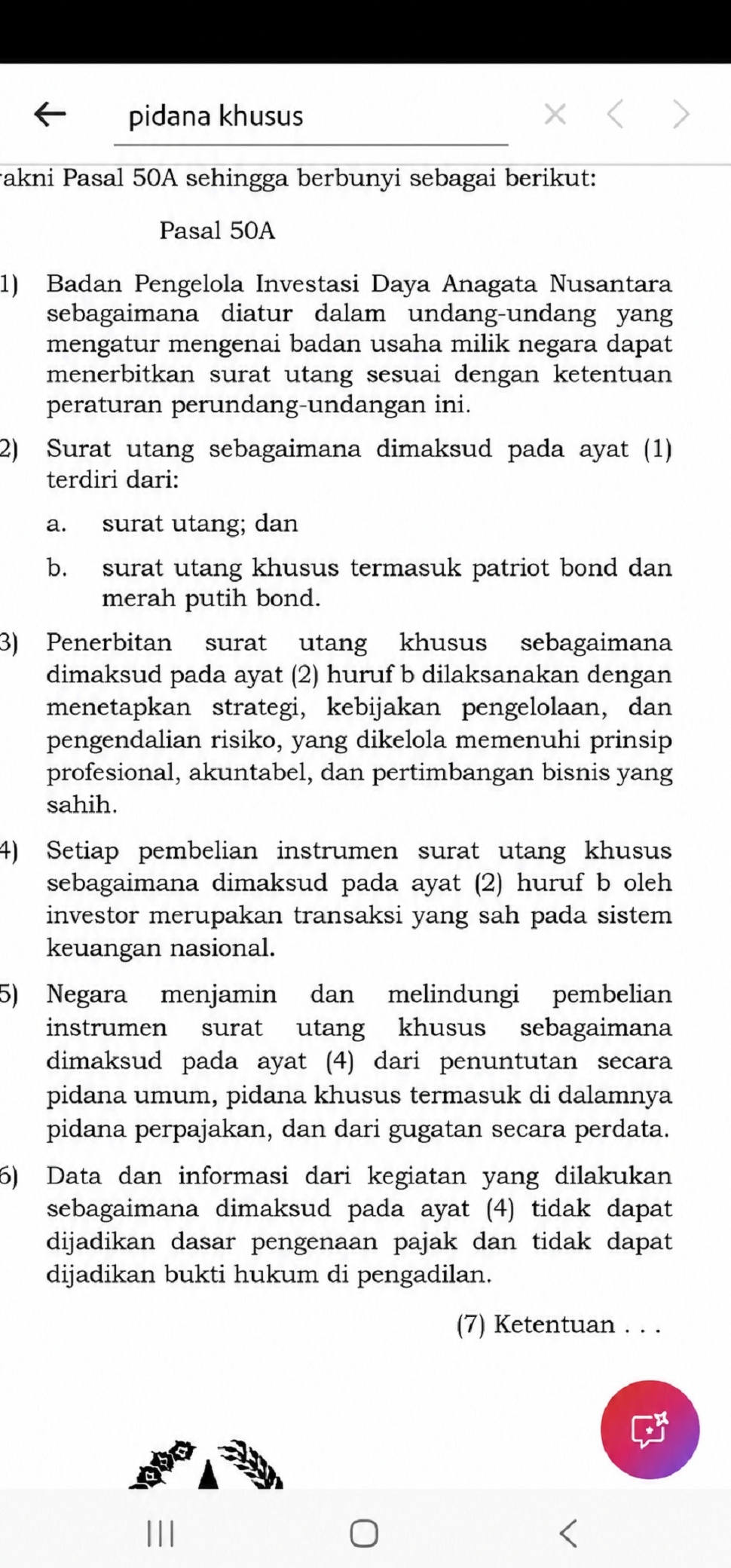 Investor Patriot Bond dan Merah Putih Bond Dapat Perlindungan Hukum Khusus. Foto ist.