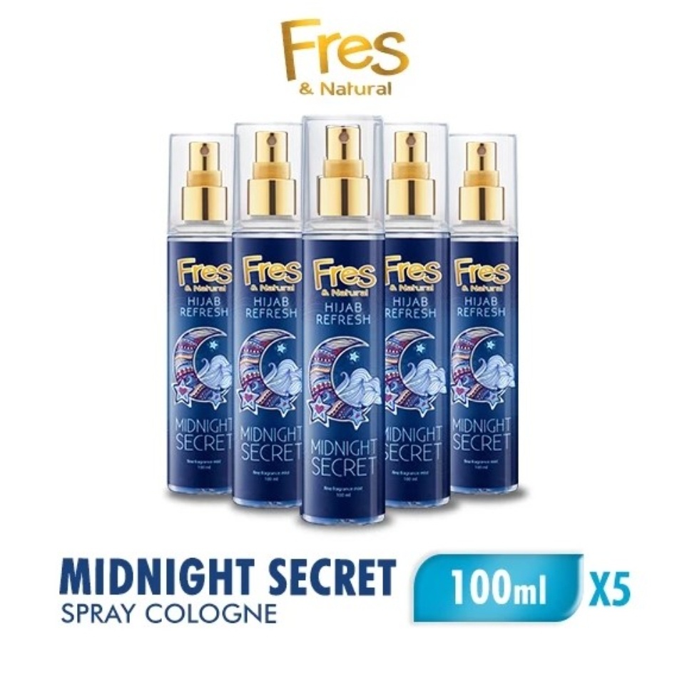 Fres Natural Hijab Refresh Midnight Secret Spray Cologne