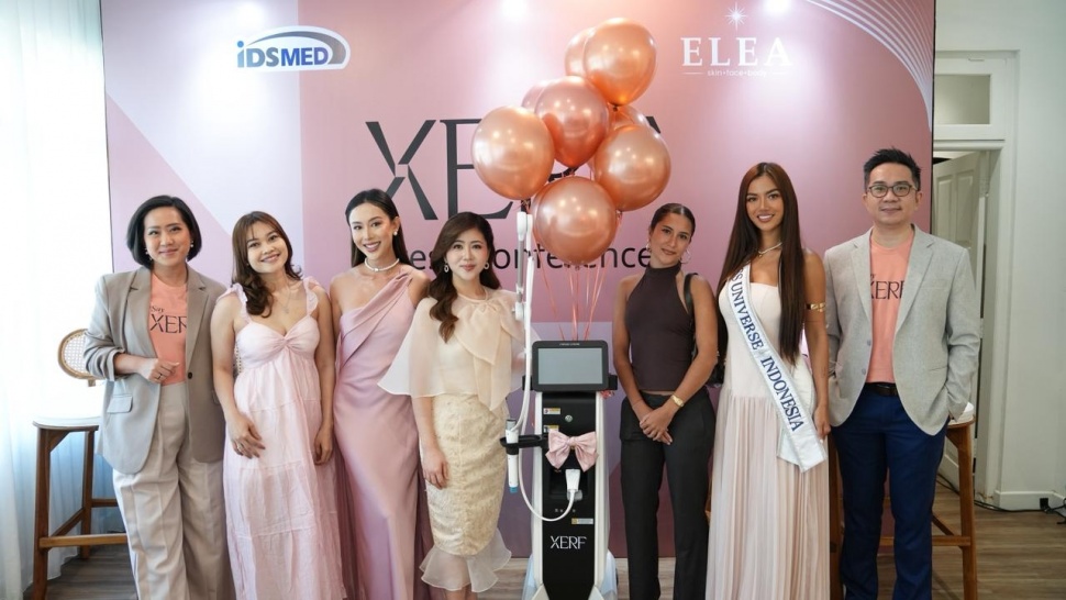 Peluncuran teknologi skin tightening XERF. (dok. ist)
