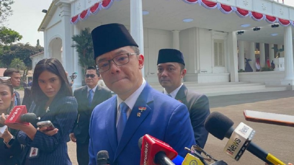 Menteri Luar Negeri Sugiono. (Suara.com/Novian)