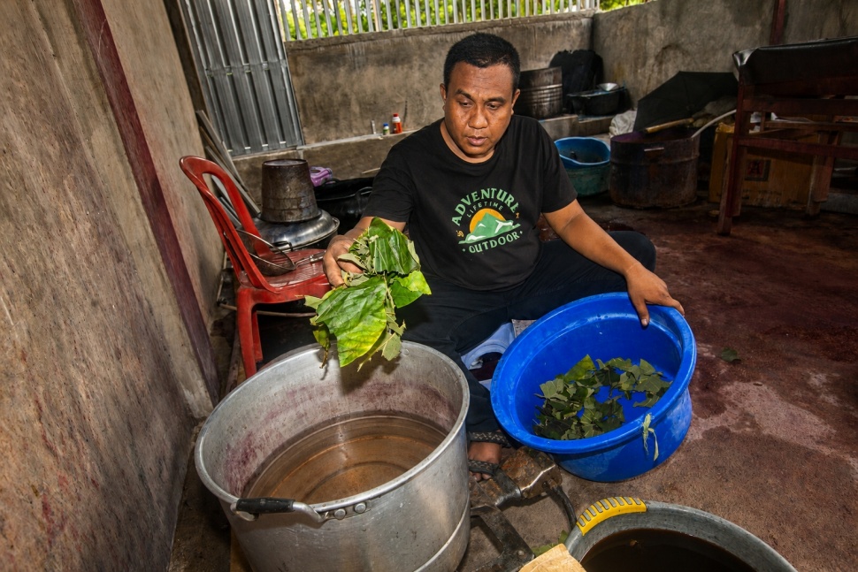 Afrianto pendiri Batik Valiri. (Dok. LTKL dan Gampiri Interaksi)
