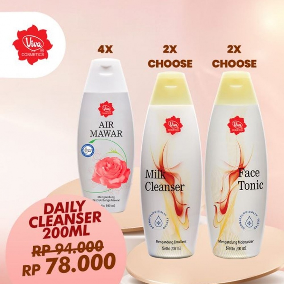 Promo Skincare Viva Juli 2026. (beliviva.vivacosmetic.com)