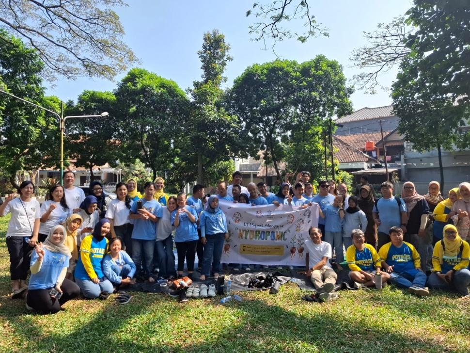 Pelatihan Hidroponik anak down syndrome. (dok. ist)
