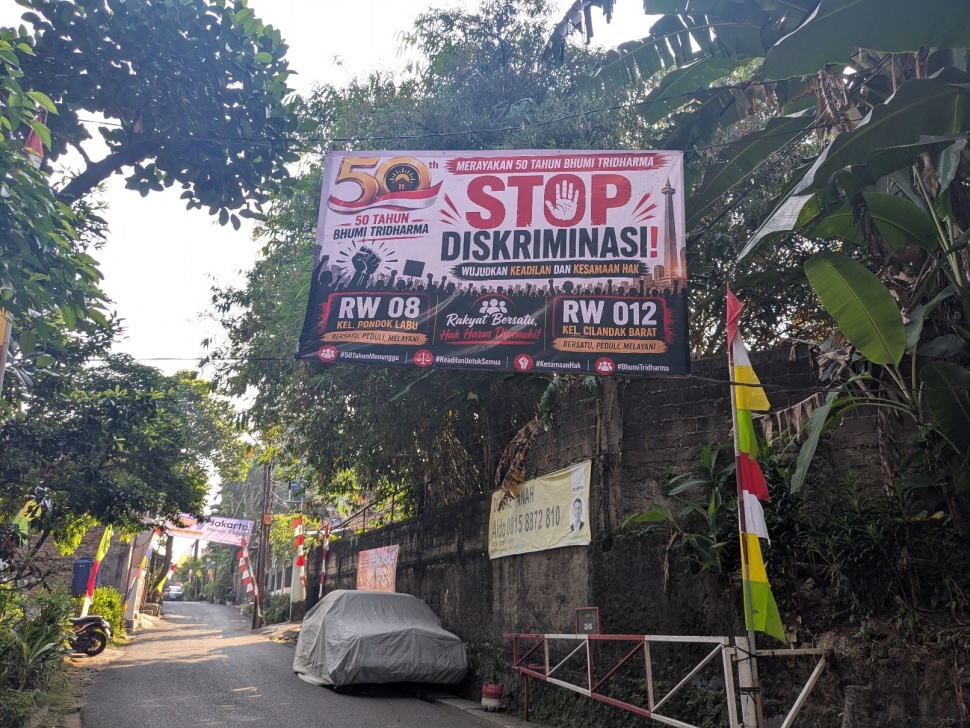 Perjuangan Warga Dua RW di Jaksel, Setengah Abad Menanti Sepucuk Sertifikat. (Suara.com/Adiyoga)