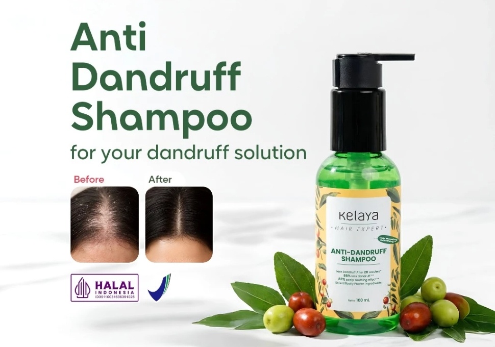 Kelaya Hair Expert Anti-Dandruff Shampoo Non SLS.