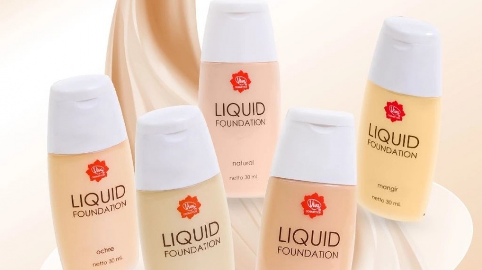 Viva Liquid Foundation. (Shopee/Viva Cosmetics Authorized Store Surabaya)