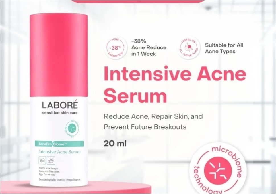 LABORÉ Sensitive Skin Care AcnePro Biome Intensive Acne Serum