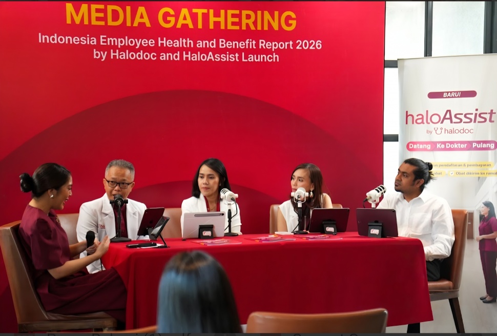 Peluncuran Indonesia Employee Health and Benefit Report 2026 dan HaloAssist. (Dok. Halodoc)