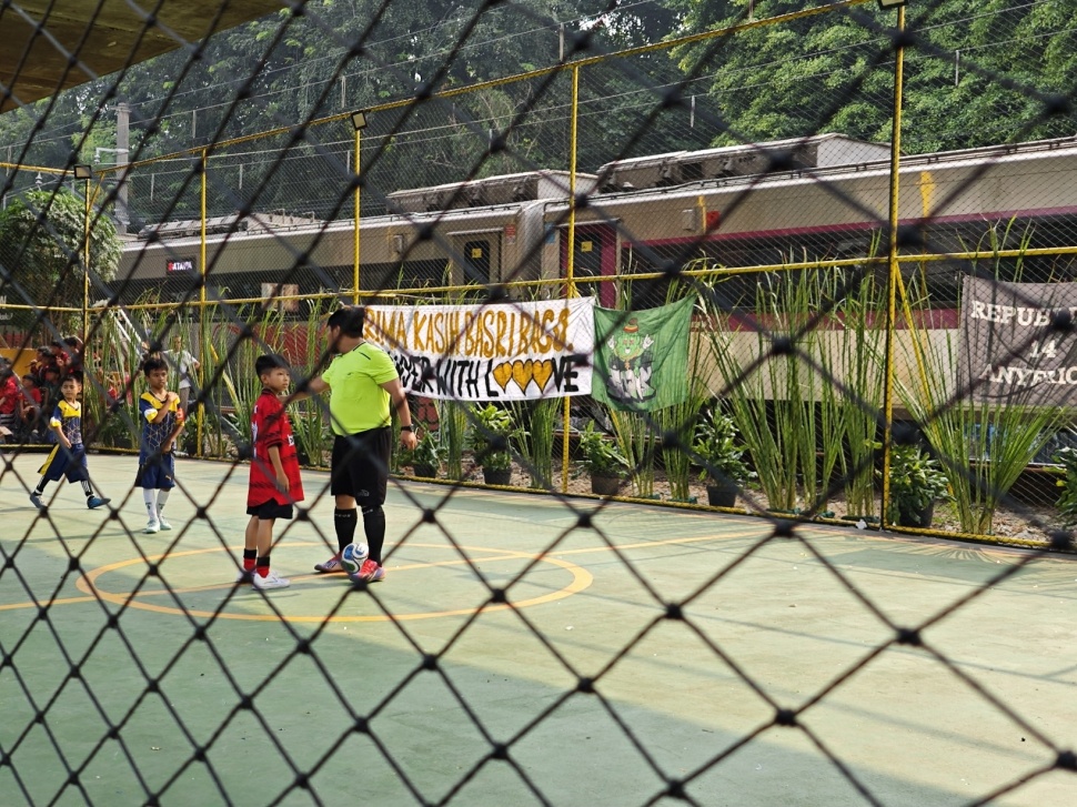 Anyerica Futsal League, turnamen yang digagas Unit Karang Taruna (UKKT) RW 09 Menteng (Suara.com/Adiyoga)