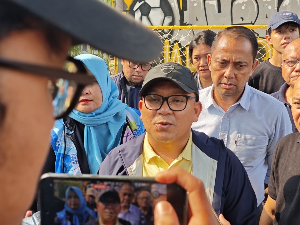Wakil Ketua DPRD DKI Jakarta, Basri Baco (Suara.com/Adiyoga)