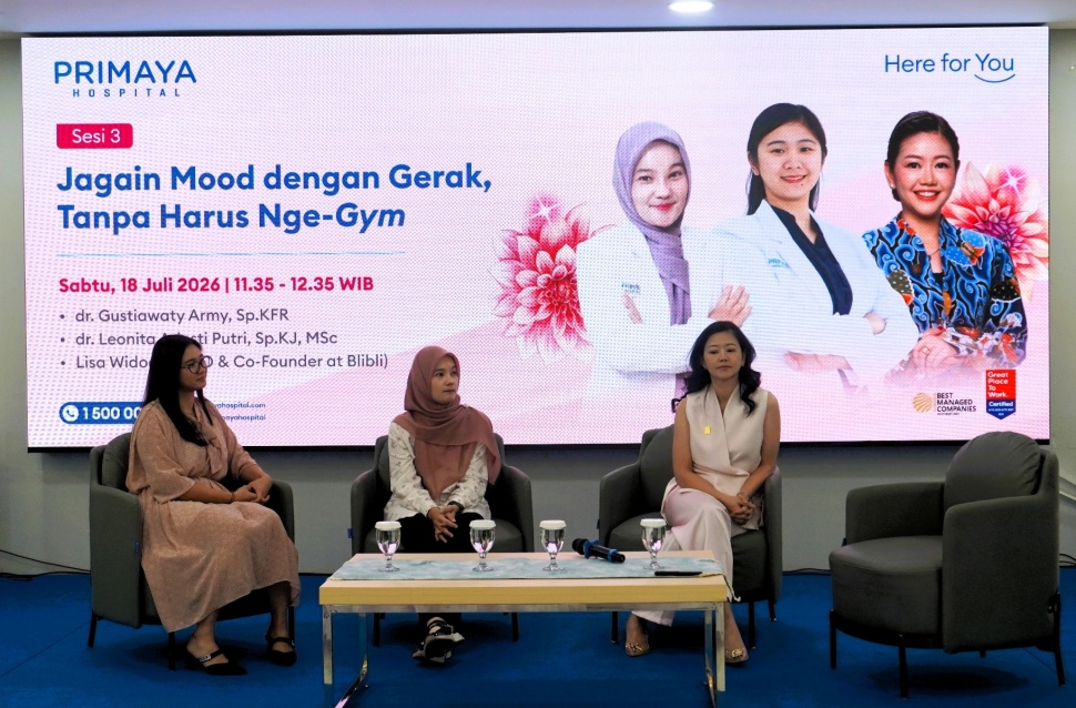 Diskusi tentang menopause di Primaya Hospital Kelapa Gading. (Dok. ist)