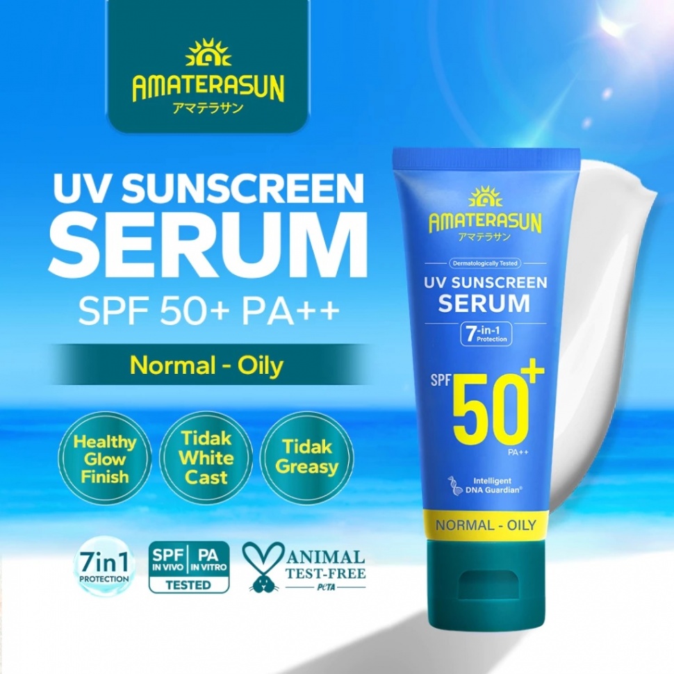 AMATERASUN UV Sunscreen Serum SPF 50+ PA+