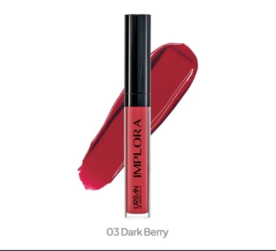 Warna Lipstik Implora Urban Lip Cream Matte [Implora]