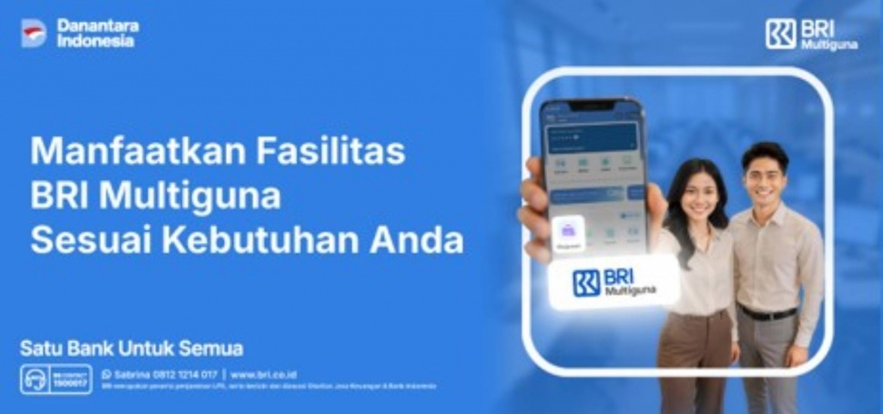 BRI menghadirkan fasilitas BRI Multiguna Pre-Approved sebagai solusi pembiayaan untuk berbagai kebutuhan nasabah terpilih. (Dok. BRI)