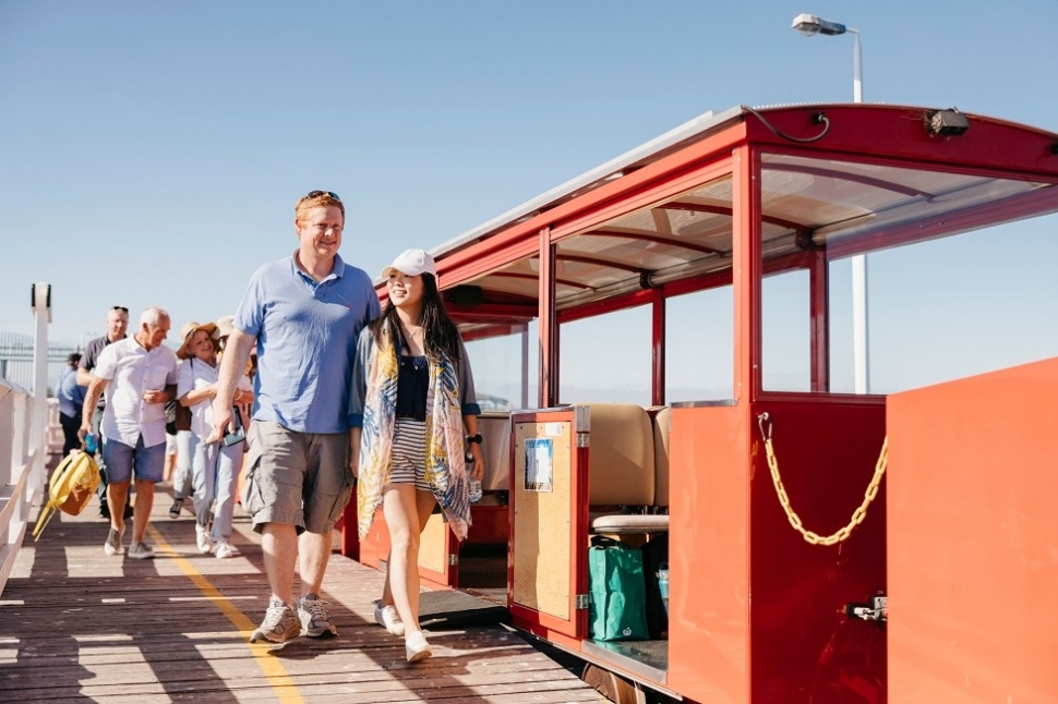 Busselton Train Jetty. (dok. Tourism WA)