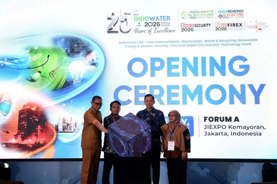 AHY Soroti Ketahanan Air dalam Pameran Solusi Air, Energi, dan Lingkungan. (Dok. Istimewa)