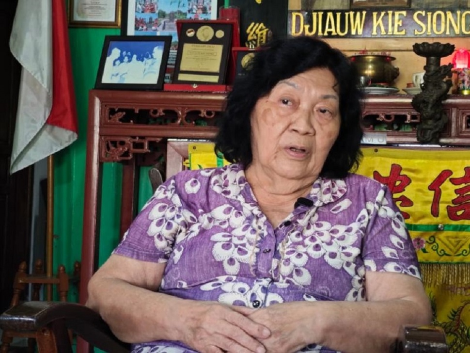 Liauw Lany, cucu Djiauw Kie Siong. (Suara.con/Adiyoga)