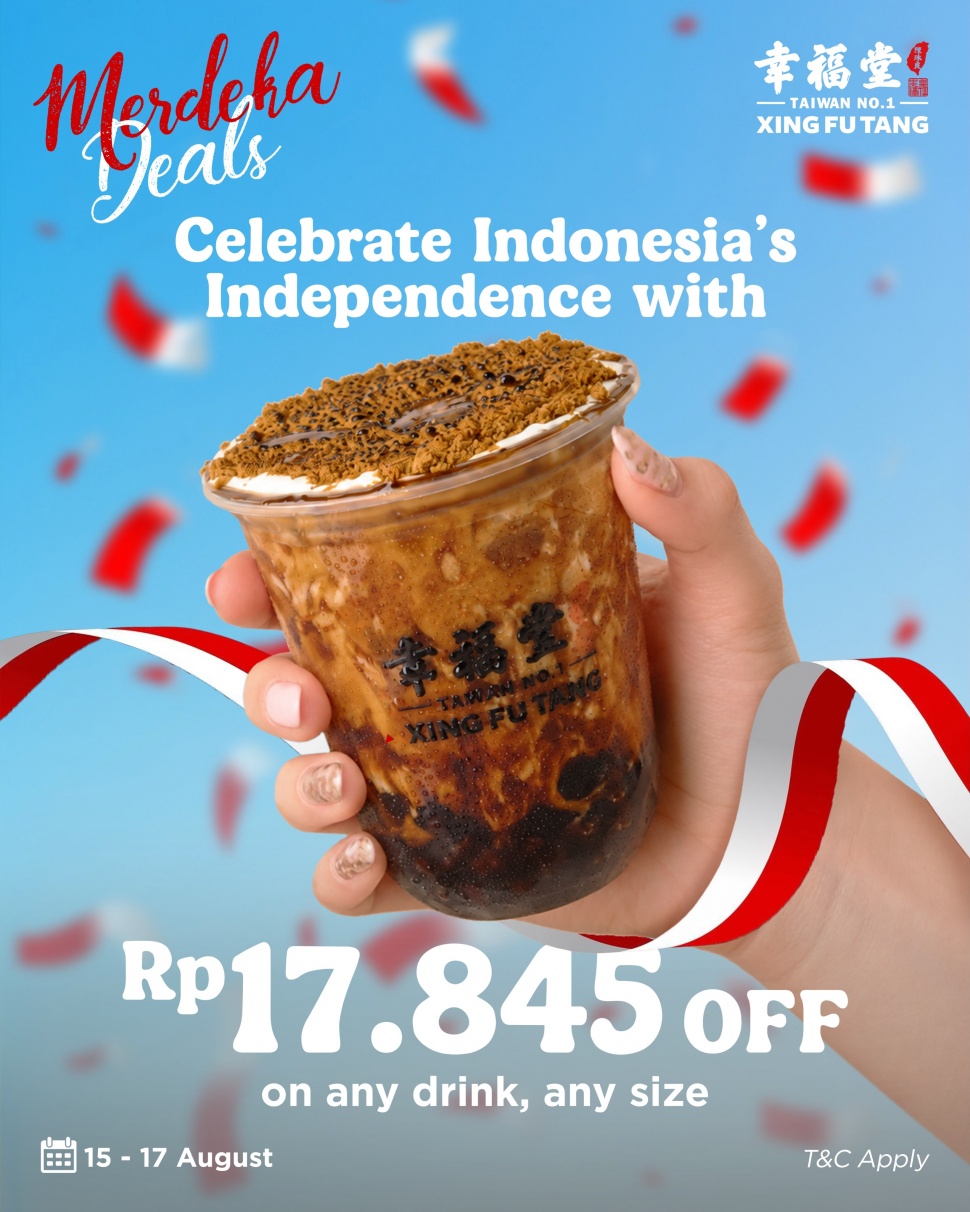 Promo minuman matcha (Instagram)