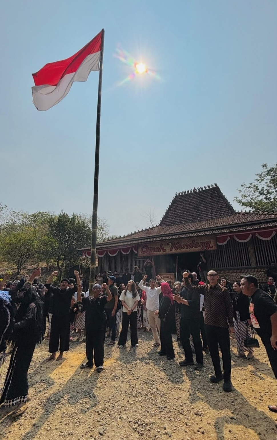 Kabinet Bayangan Bersama Petani Kendeng Gelar Upacara Rakyat Peringati Kemerdekaan. (Dok. ist)
