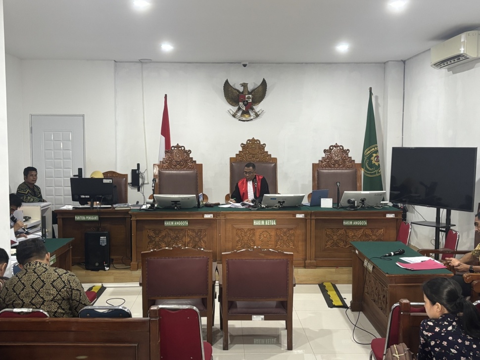 Sidang praperadilan Febrie Adriansyah yang digelar di Pengadilan Negeri Jakarta Selatan, Rabu (19/8/2026). [Suara.com/Faqih]