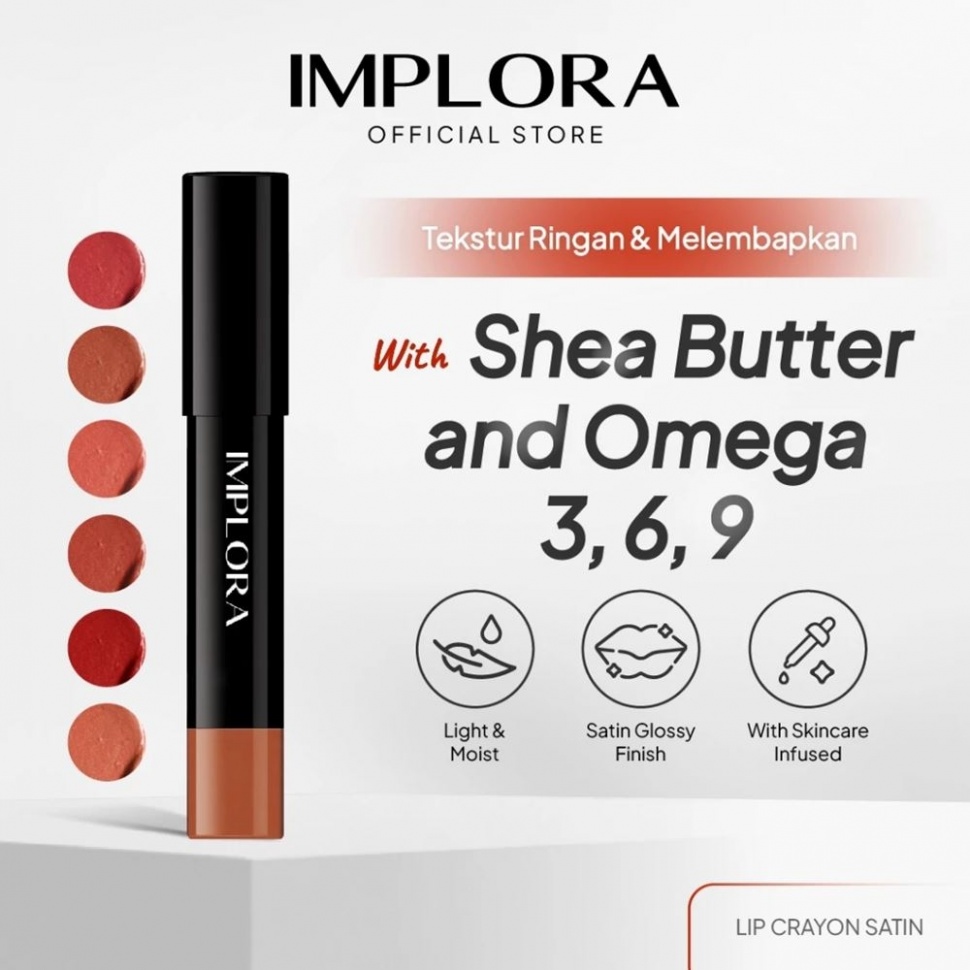 Lipstik untuk bibir kering. (Shopee)