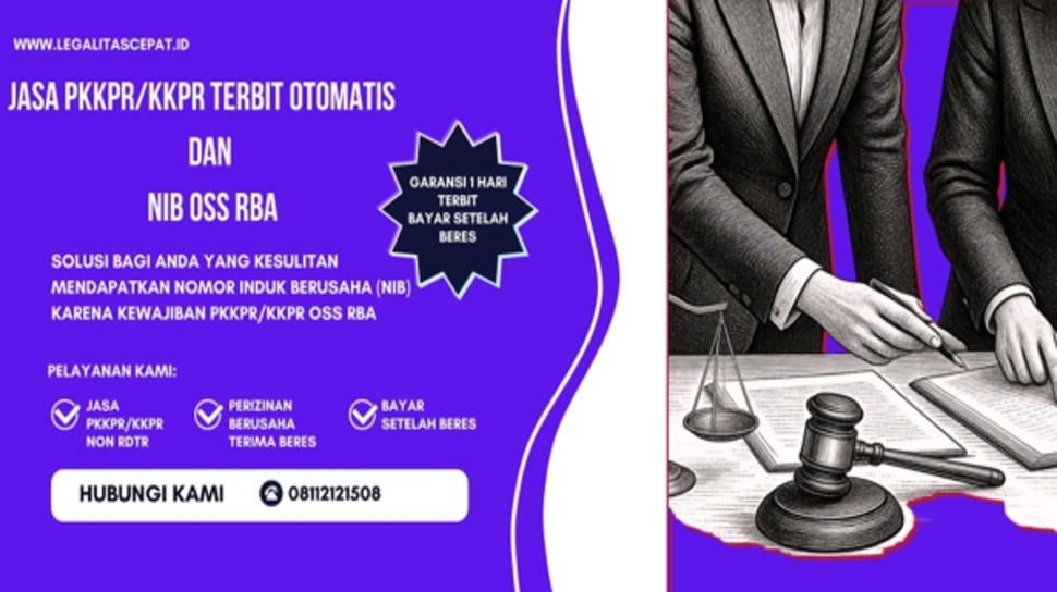 Jasa PKKPR/ KKPR. (Dok: Legalitascepat)