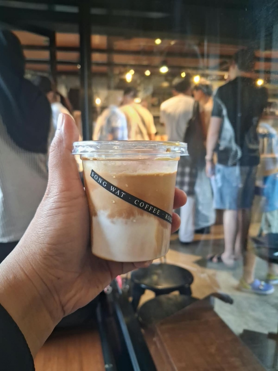 Dirty Latte di Song Wat Coffee Roasters. (Suara.com/Vania)