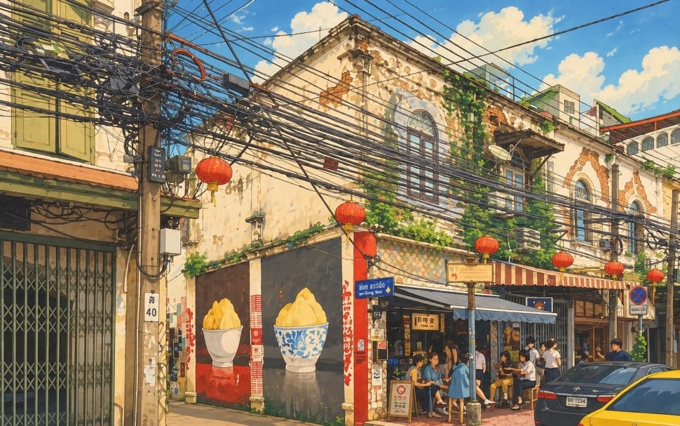 Song Wat, Sisi Lain Bangkok yang Bikin Teringat Blok M