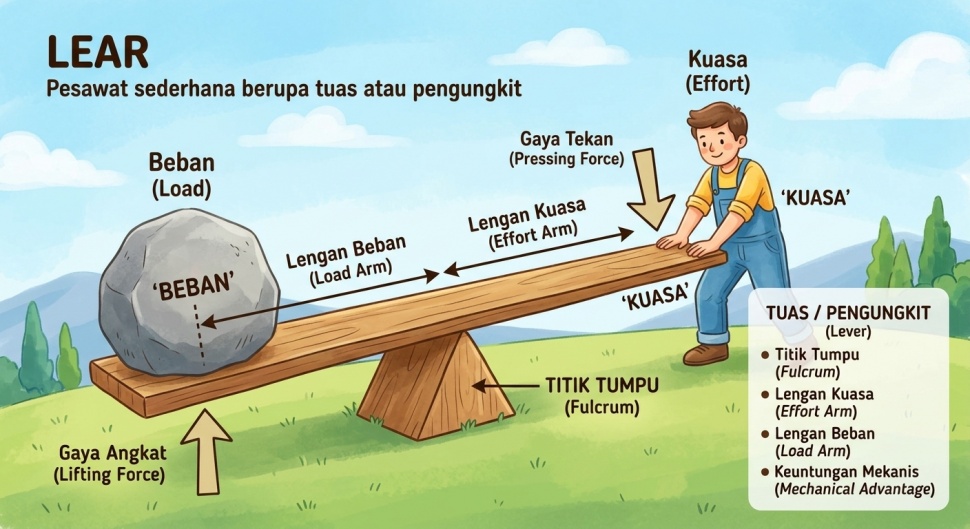 Ilustrasi pesawat sederhana [Generated by Gemini AI]