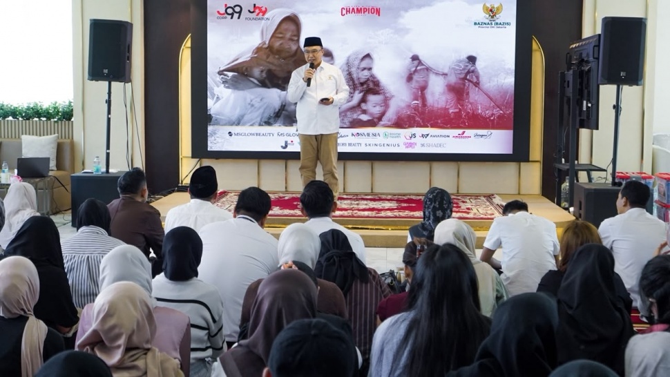 Pimpinan Bidang Administrasi SDM dan Umum BAZNAS (BAZIS) DKI Jakarta, Prof. Dr. H. Bunyamin, M.Pd.I. (dok. J99 Corp)