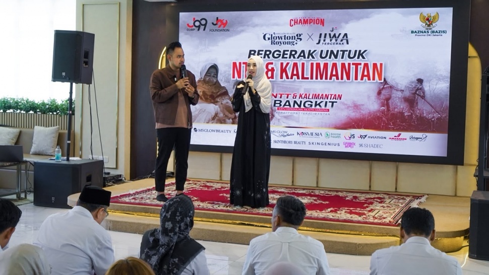 Founder J99 Corp Gilang Widya Pramana dan Shandy Purnamasari. (dok. J99 Corp)