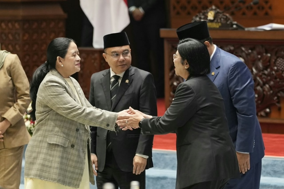 Rapat Paripurna DPR RI ke-4 Masa Persidangan I Tahun Sidang 2026-2027 yang dipimpin Ketua DPR RI Puan Maharani menyetujui dan menetapkan Destry Damayanti sebagai Gubernur Bank Indonesia (BI) periode 2026-2030, Selasa (1/9/2026). [Ist]