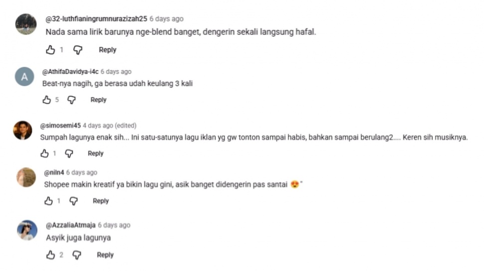 Jingle “Kasih Aba-Aba 2.0” dari kolaborasi Shopee 9.9 bersama Naykilla dan Tenxi telah meraih jutaan penonton di berbagai platform digital. (Dok. Shopee)