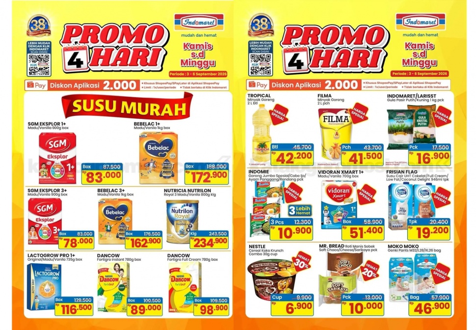 promo jsm indomaret minggu ini (ist)