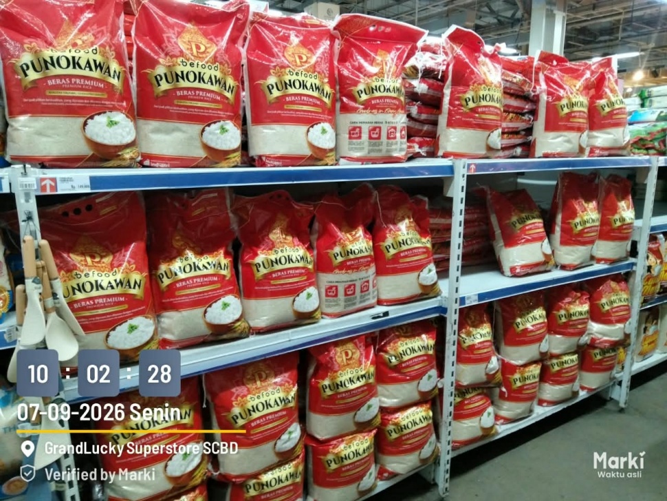 Distribusi Beras Premium Bulog sudah menjangkau kota-kota besar. (Dok: Bulog)
